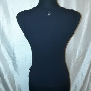 Basic black Prana sleeveless work out tank top EUC